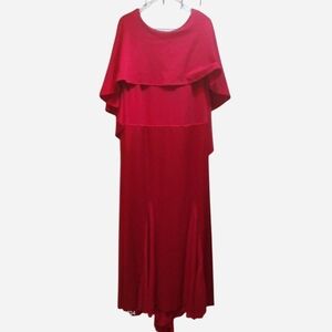 Grace Karin Elegant Red High Low Dress